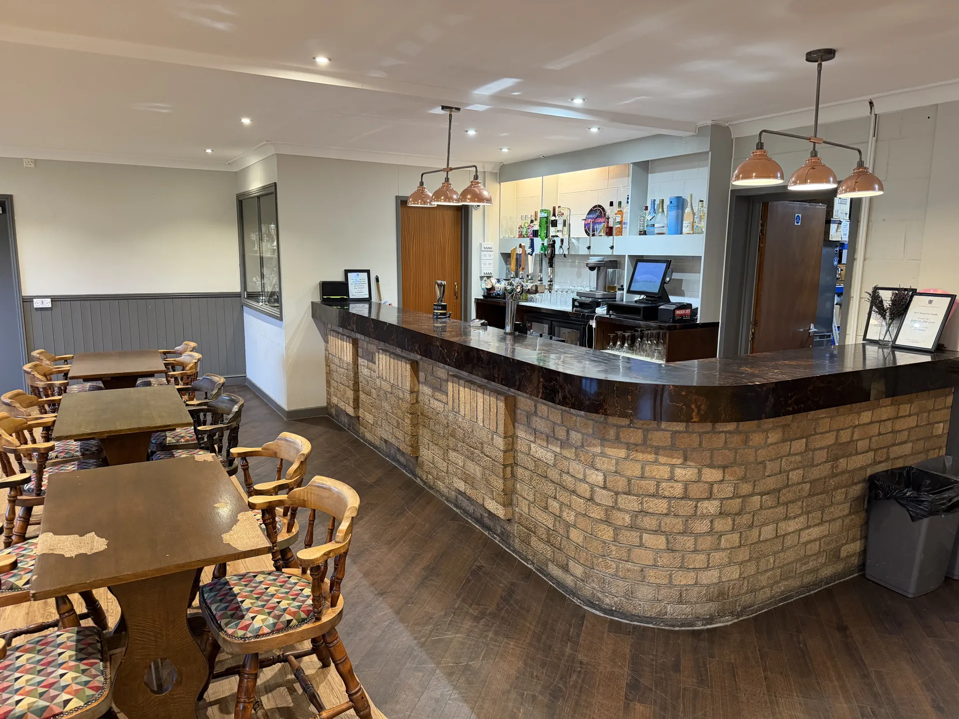 The function room bar