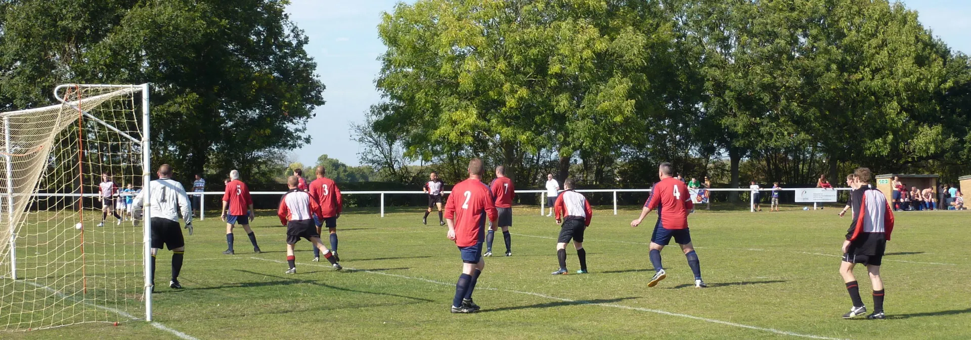 Senior football match