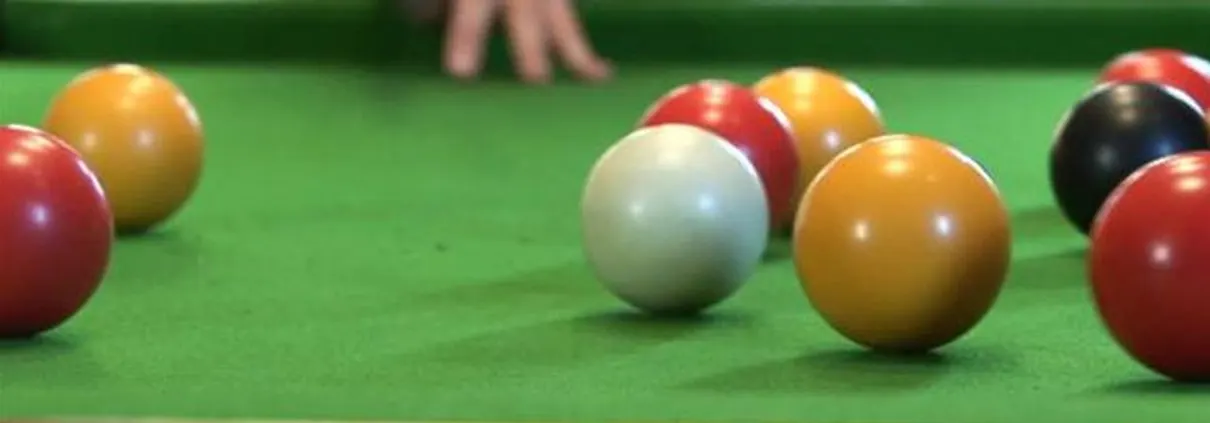 Pool balls on the table