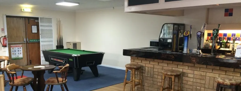 The sports bar